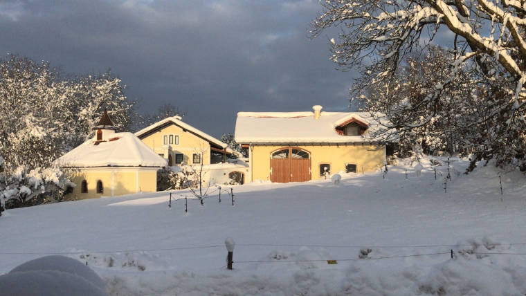 Schmiedehof im Winter